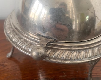 Folgate Dome Roll Top Caviar  Server, 1900s