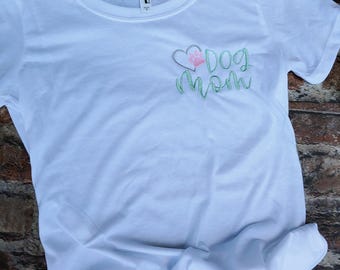 Personalized Dog Mom Shirt: Custom Pet Name Gift