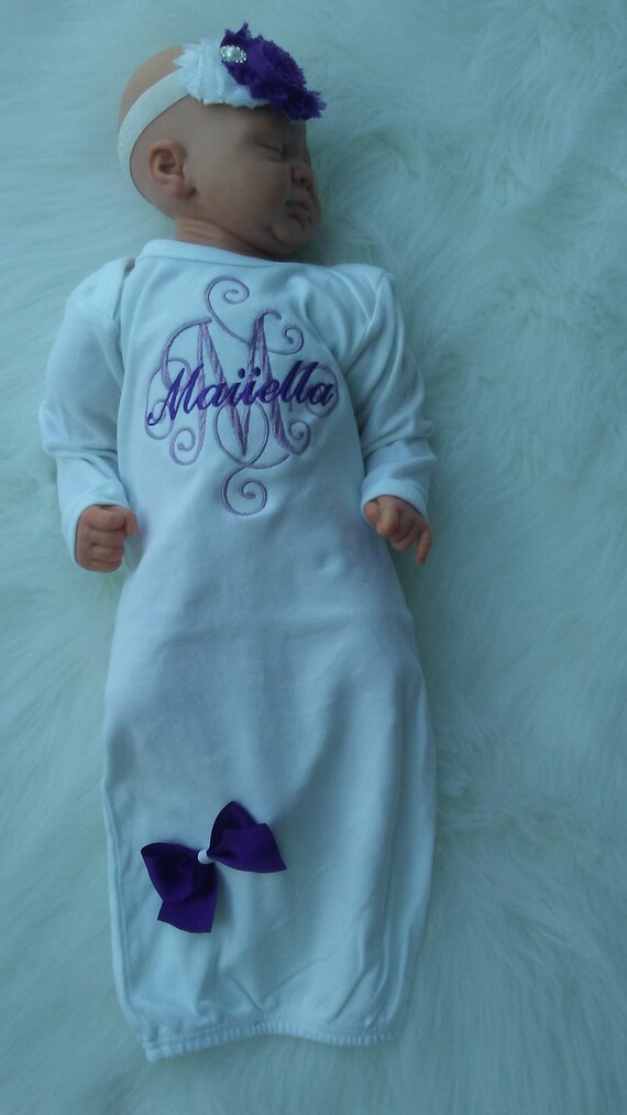 newborn purple outfit