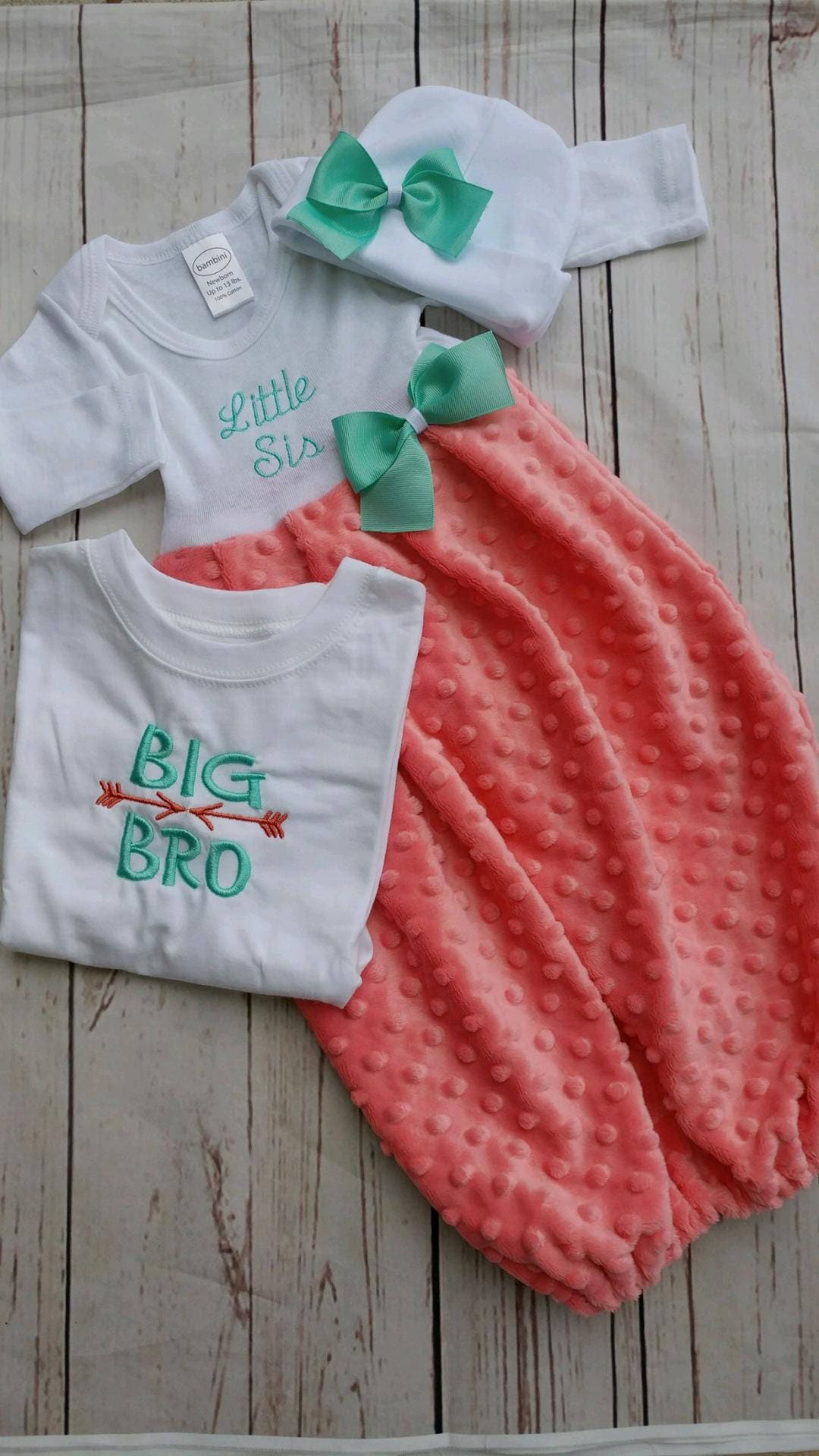 matching big brother and little sister outfits