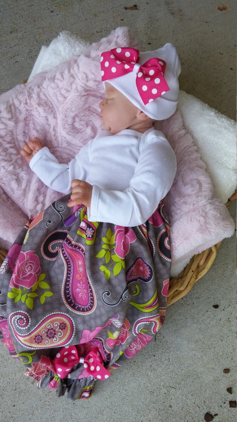 Newborn Girl Coming Home Outfit Baby Girl Shower Gift Etsy