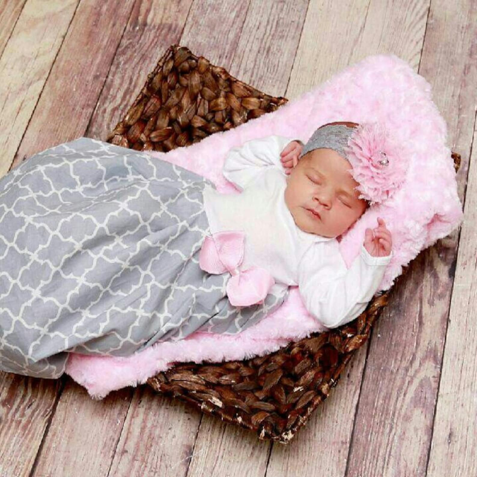 Newborn girl coming home outfit newborn layette gown newborn Etsy