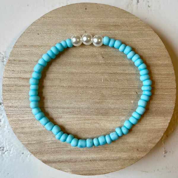 Ocean bracelet! Beaded bracelets | Colorful bracelets | Stretchy bracelet | handmade bracelets