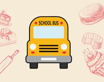 School Bus Cookie Cutter