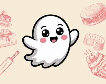 Ghost Cookie Cutter 2