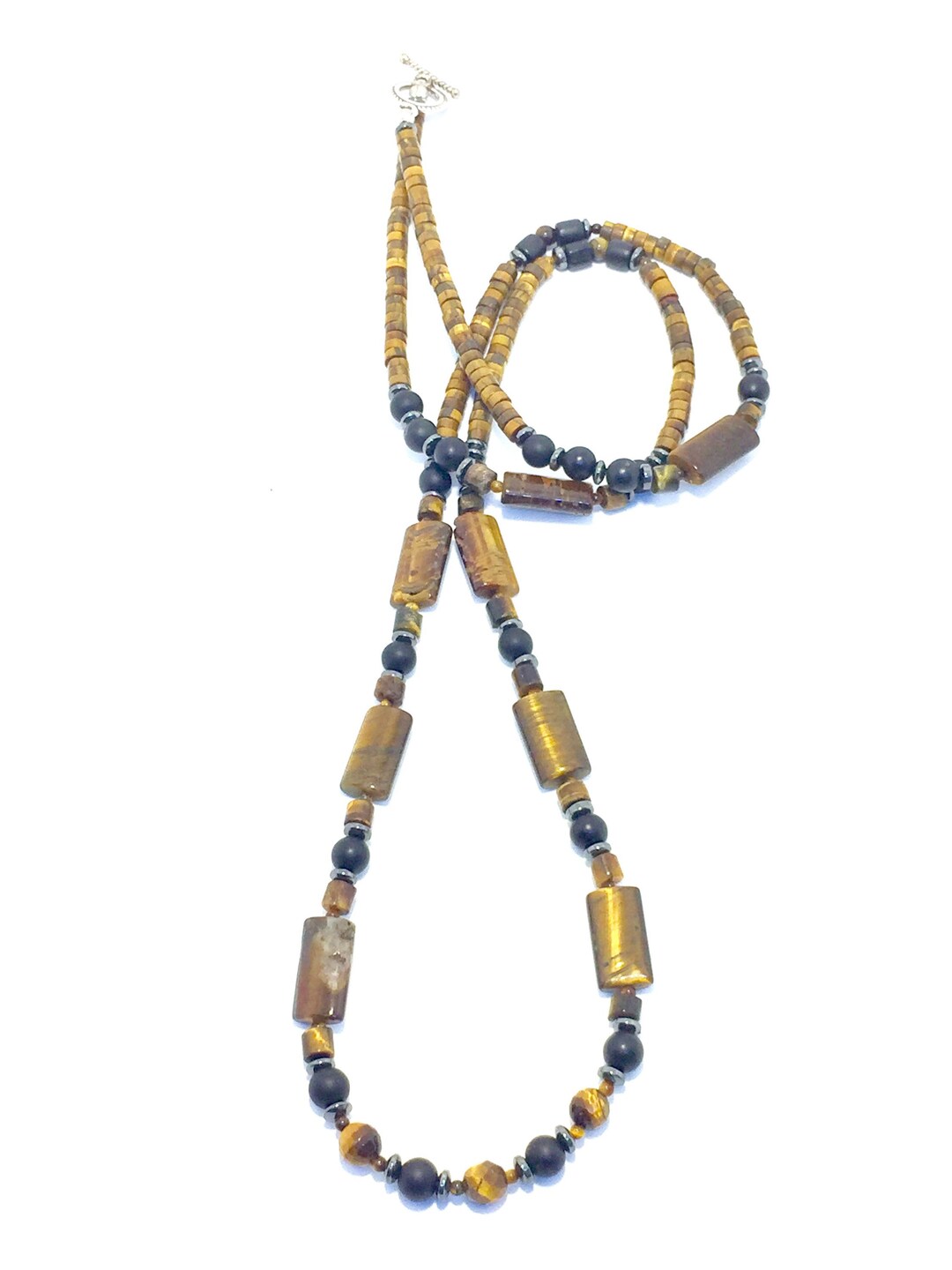 Hausafulani Necklace Collection Rope Length Yellow Tigers Etsy