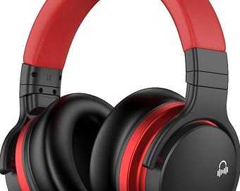 Headphones with active sound cancellation.