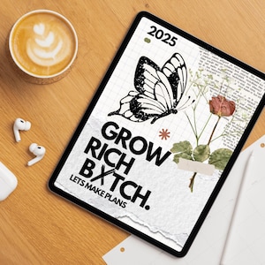 2025 Digital Planner download-Journal-Printable-Humor-Motivation