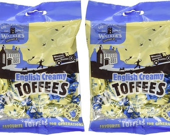 Walkers Toffee English Creamy Bag 12x150g