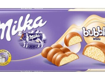 Milka White Bubbly Chocolate 15x95g