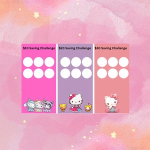 HK-Themed Saving Challenges | Digital Download