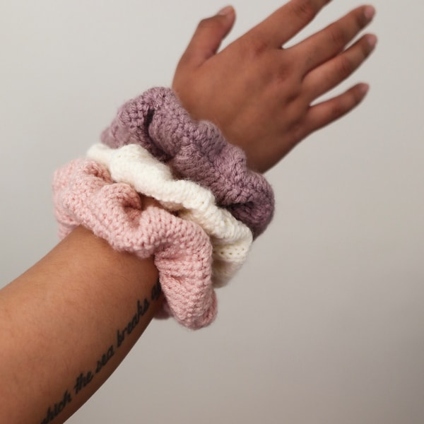 Hand Knit Scrunchie | Pick 1