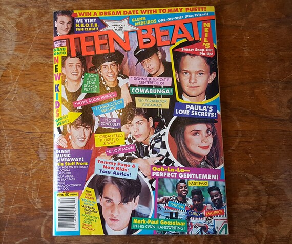 Teen Beat Magazine 1990