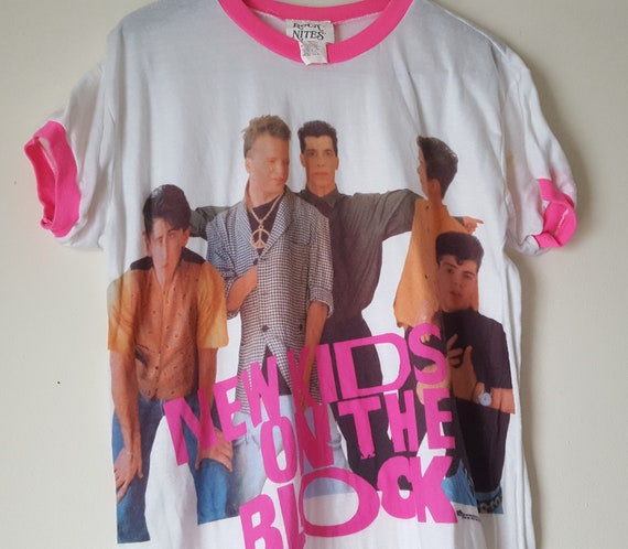 Vintage 1990 NKOTB Night Shirt One Size Fits All … - image 5
