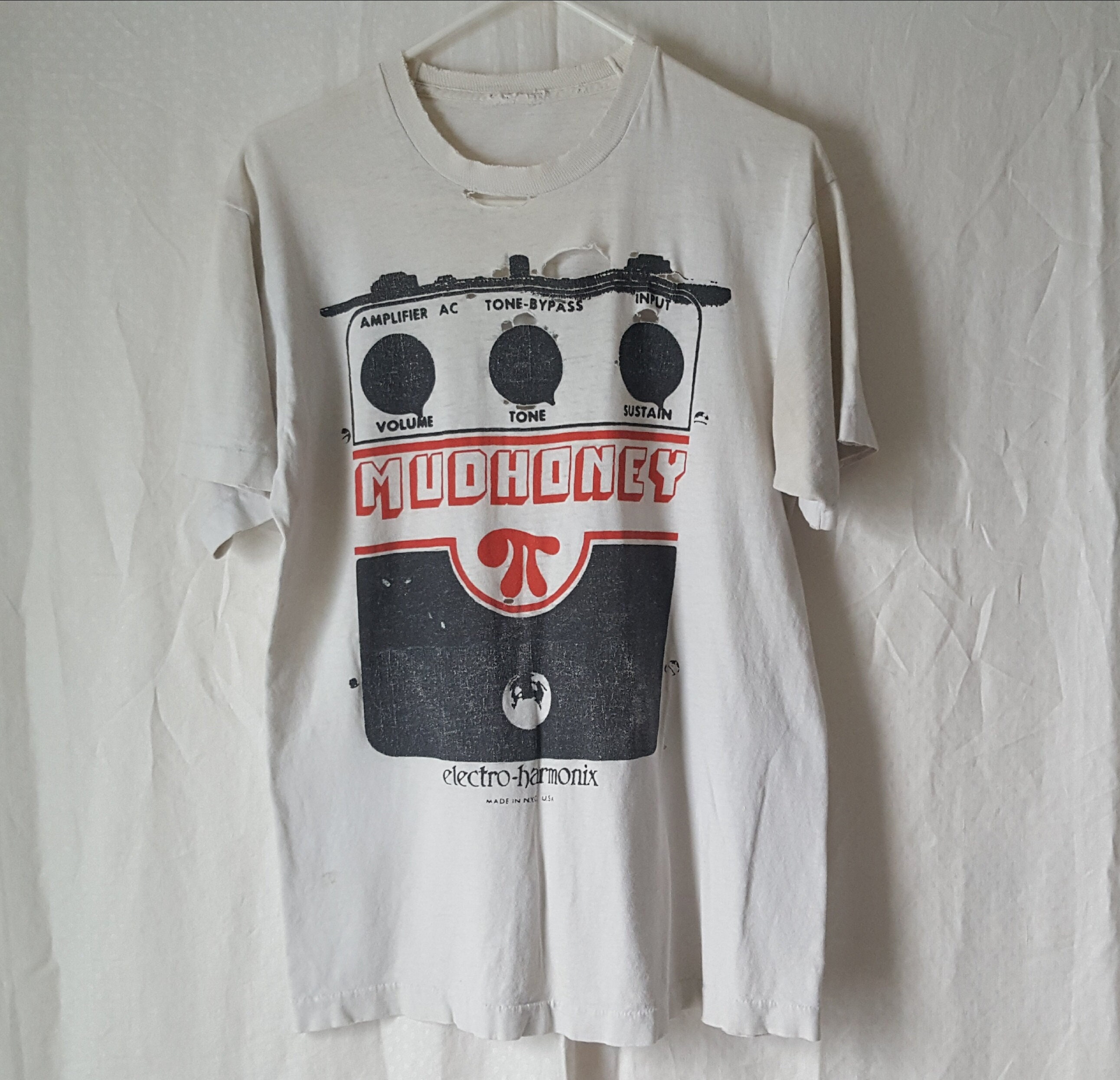 Vintage 1989 Mudhoney Sub Pop T Shirt Beat to Hell Soft as Heck 
