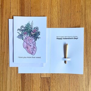 Stoner Valentinstag Karte für Kiffer Freundin Valentine Card Valentine Valentine Karte 420 Valentines Day Card Kiffer Geschenk RUSH