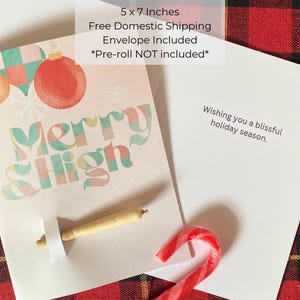 Lustiges Stoner Weihnachtsgeschenk für Frau Stoner Sein und Ihr Geschenk für Girly Stoner Karte zum Gelenk für Stoner Paar Geschenk für Stoner Frau Geschenke zu halten