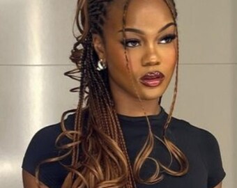 18 27/30/613 French Curl Braiding Hair Extension - Etsy