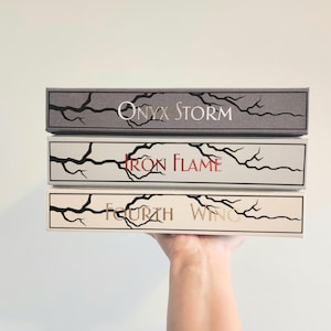 Empyrean Series Rebind by Rebecca Yarros (Fourth Wing, Iron Flame and Onyx Storm rebound)