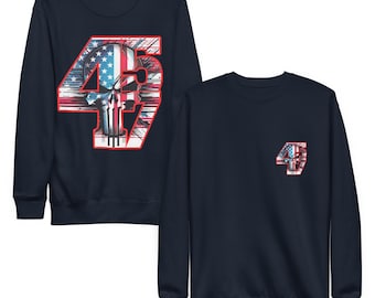 Moletom Trump 45/47: Roupa de Punidor Patriótico e Ousado