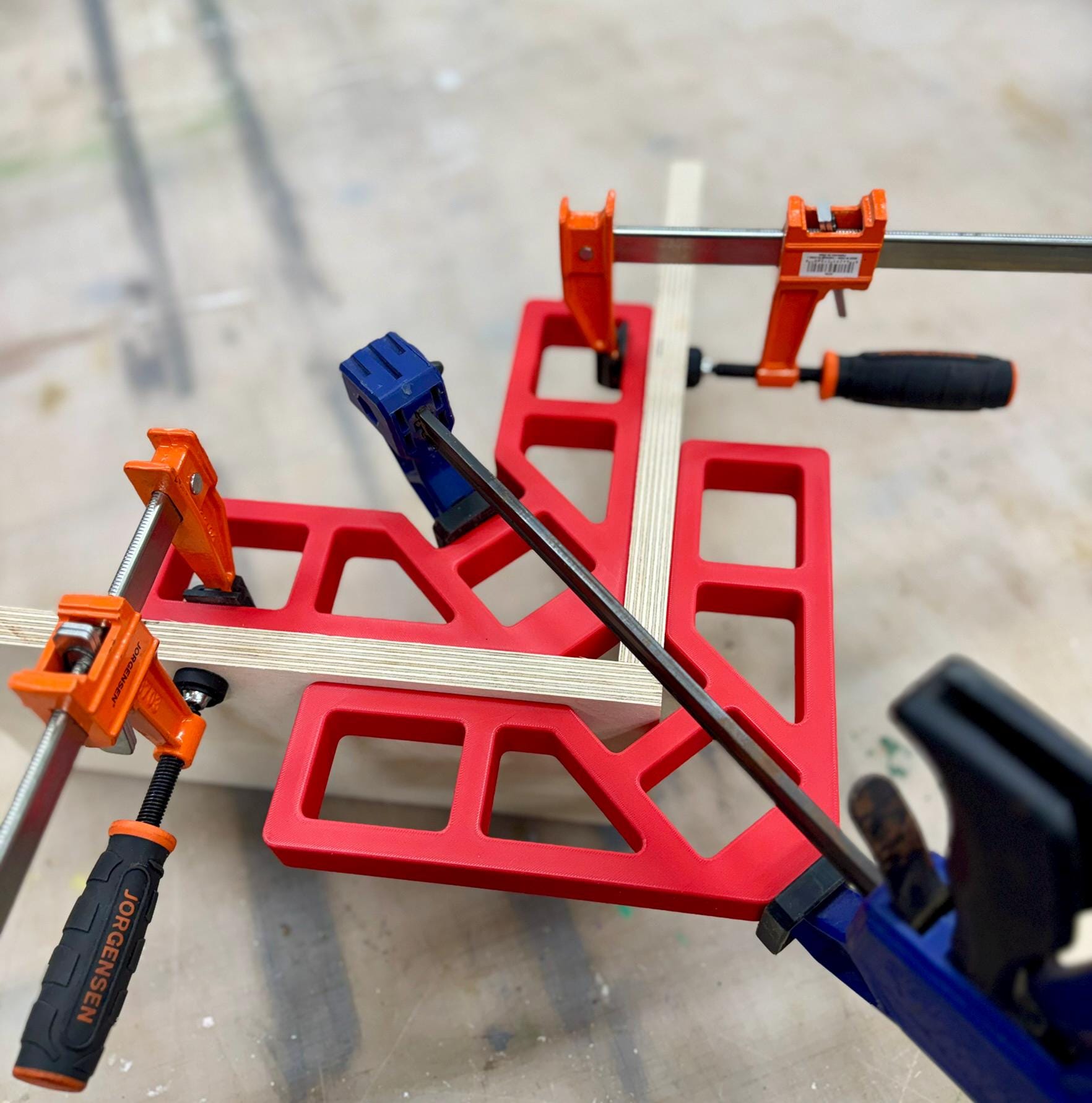AXIS - Right Angle Corner Clamp Jig, Model 850, V01 - Large Panel ...