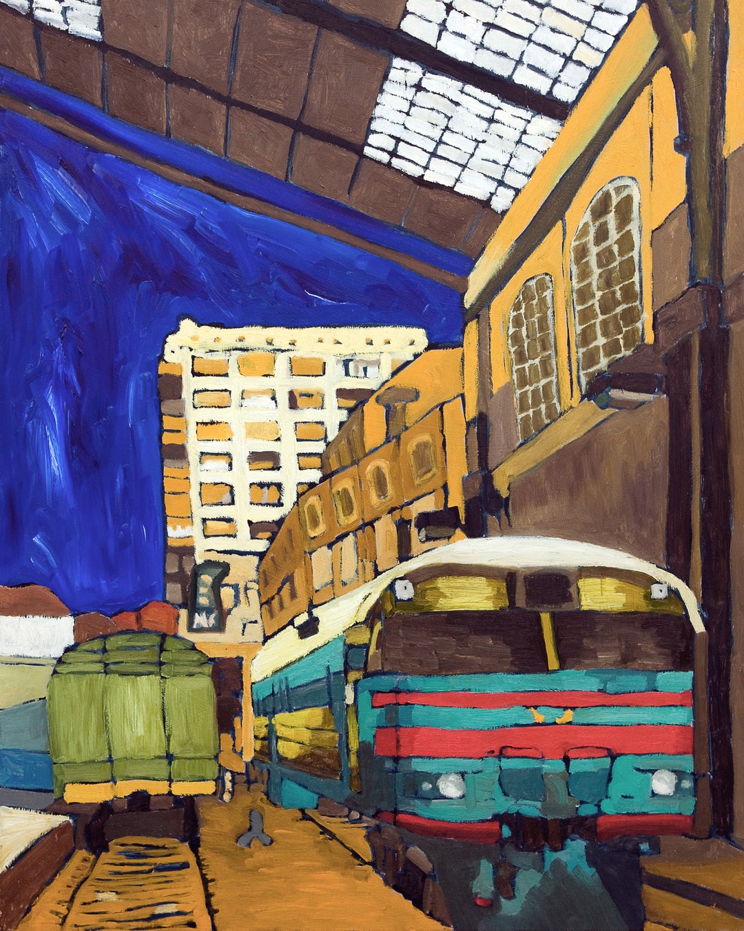 City 17 Depot, From Half-life 2 - 8x10 Print in an 11x14 Mat - Etsy