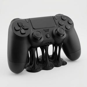 PS4 Controller Stand | Bubble Gum Joystick Holder | Fun Gamer Desk Decor | PLA game controller display