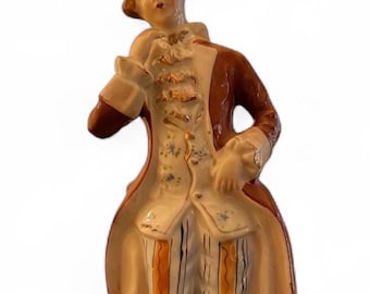 Figura colonial vintage de Lipper & Mann; decoración francesa de estilo rústico