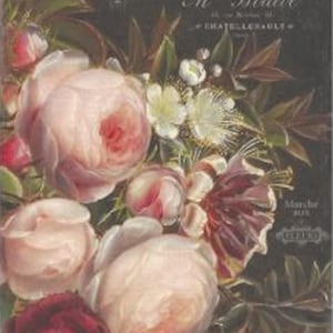 Vintage Floral Decoupage Tissue Paper | Designer Decor Paper | 20&quot; x 30&quot; | 18lb