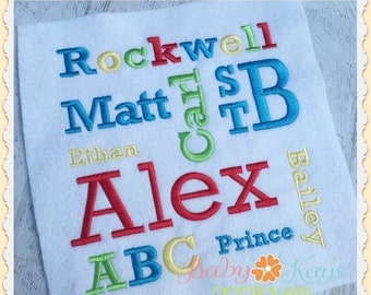 60% OFF Rockwell Embroidery Font .5", 1", 1.5", 2", includes BX