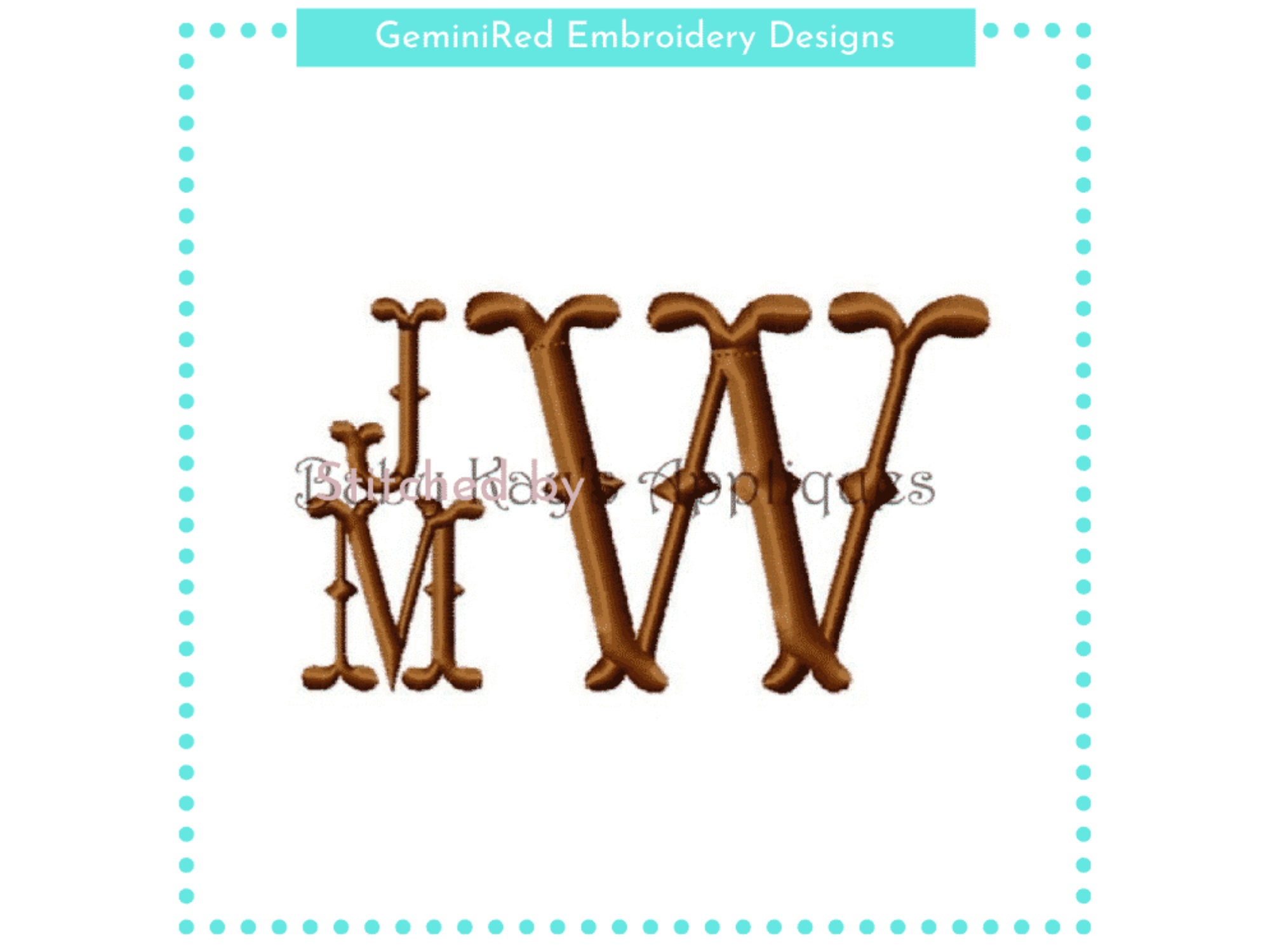 Fun Meter Patch {4x4} - GeminiRed Embroidery Designs
