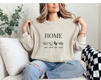 Gehöft Mama Sweatshirt Gehöft Bekleidung Geschenk für sie Rohmilch Shirt Gehöft Geschenke unterstützen Ihre lokalen Bauernhöfe Homeschool HomeBirth Shirt
