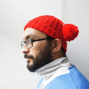 Set of TWO-Steve Zissou-Klaus hat-gift for him,party favor,collectable image 2