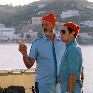 Set of TWO-Steve Zissou-Klaus hat-gift for him,party favor,collectable image 3