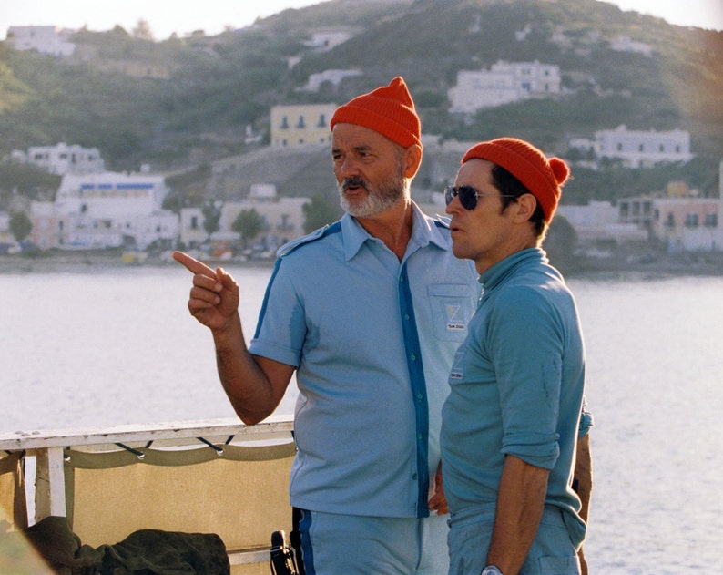 Set of TWO-Steve Zissou-Klaus hat-gift for him,party favor,collectable image 3