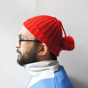 Set of TWO-Steve Zissou-Klaus hat-gift for him,party favor,collectable image 1