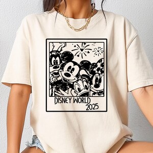 Mickey Squad Disneyworld 2025 Shirt, Disney Vacation T-Shirt, Comfort Colors Disneyworld Shirts, Disney Couple Shirts, Disney Family Shirts