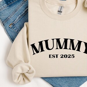 Mummy Sweatshirt, Personalised Mum Sweater, Mum Birthday Gift, Mothers Day Gift, Mum To Be Jumper, Mothers Day Sweatshirt, New Mum Gifts