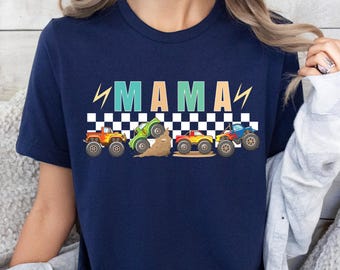 Monster Truck Mama Shirt, Pregnant Mom Shirt, Monster Truck Mom Shirt, Boy Birthday Party Shirt, Truck Lover Mom Shirt, Baby Shower Gift