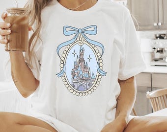 Floral Disney World Shirt, Magical Castle Tee, Disney Girl Trip Shirt, Flower Mickey Tees, Magic Kingdom Vacation Tshirt, Birthday Trip Tee