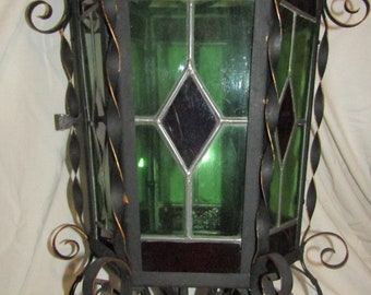Antique Hanging Candle Lantern