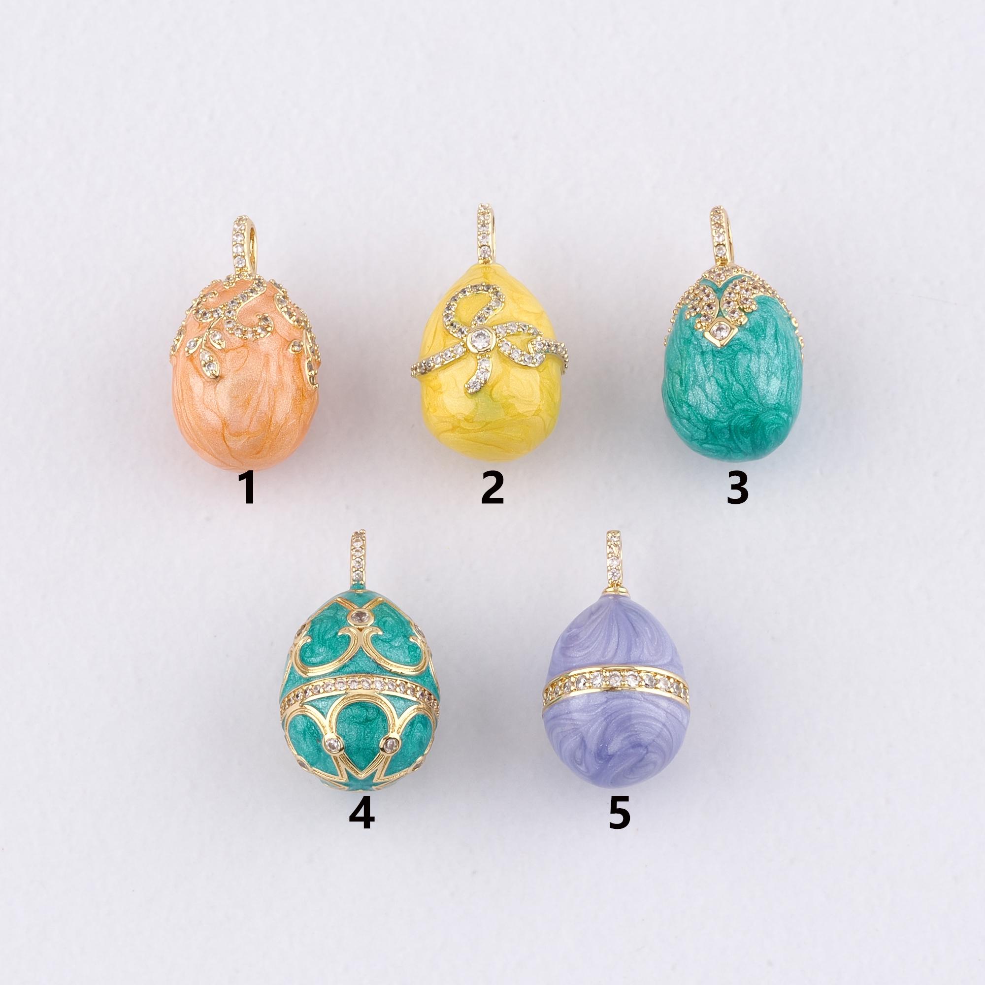 エナメルエッグペンダント - Etsy 日本