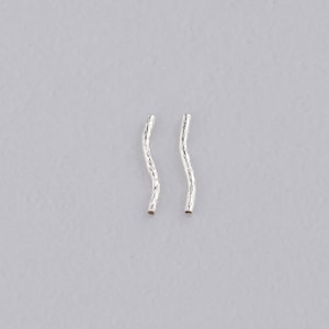 50Pcs Silver Tube Spacer Beads,Dainty Long Tube Beads Charm Bracelet Necklace for DIY Jewelry Making Supply