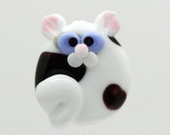 ready to ship lampwork cat bead A20-4