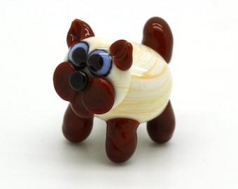 ready to ship lampwork cat bead