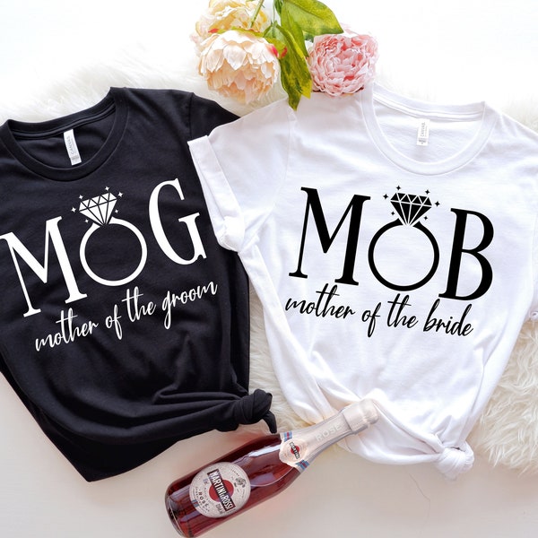 Mother of the Bride Shirts, Mother of the Groom Gift Idea, MOB, MOG, Wedding Party shirts, Bridal Party, Bachelorette Party, Wedding Gift