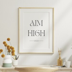 Aim High