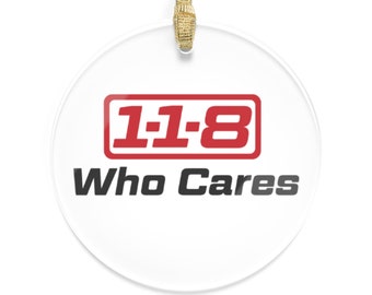 911 tv show who cares Acrylic Ornaments