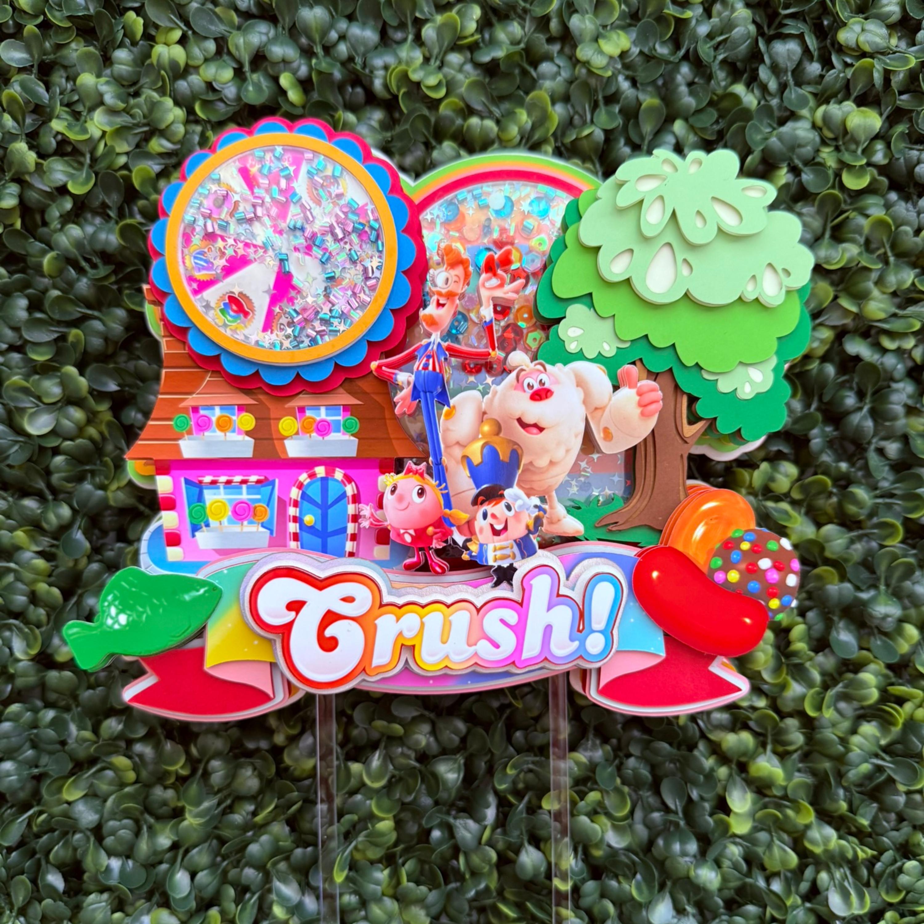 Candy Crush Cake Topper - Etsy, image size:3000x3000