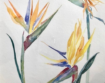 Strelitzia, hecha a mano en Italia